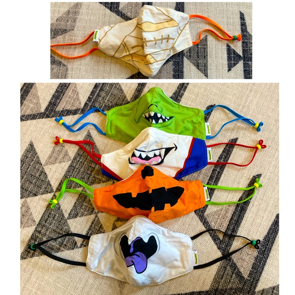 NEW Crayola Adult Halloween Masks (pack of 5)